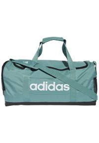 Adidas Torba sportowa Linear Duffel zielona (JX9033). Kolor: zielony