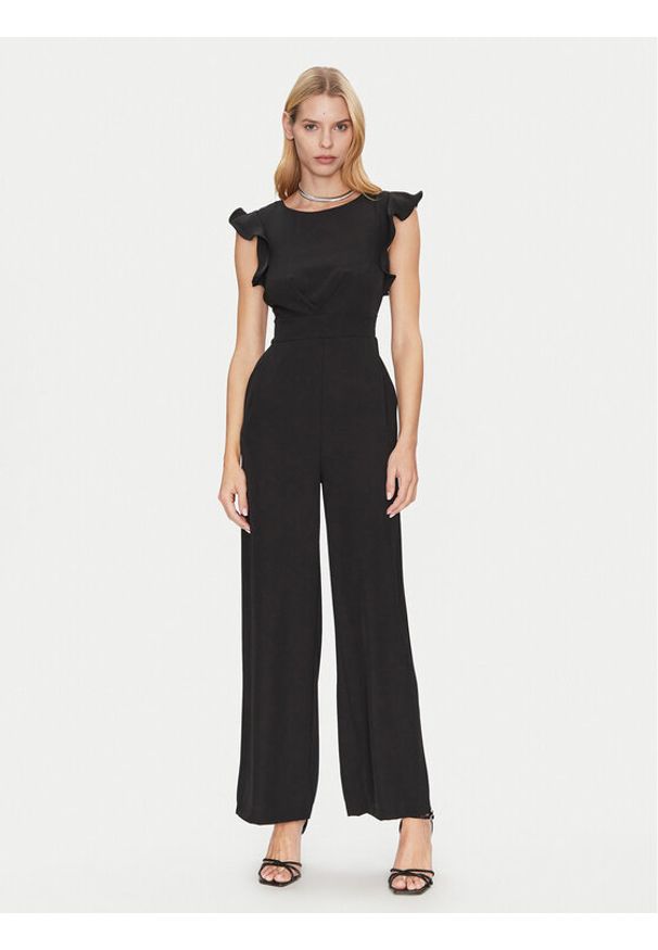 Rinascimento Kombinezon CFC0122552003 Czarny Regular Fit. Kolor: czarny. Materiał: syntetyk