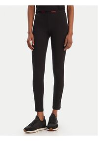 Hugo - HUGO Legginsy 50556812 Czarny Slim Fit. Kolor: czarny. Materiał: bawełna #1