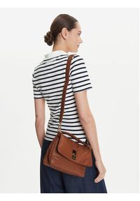 TOMMY HILFIGER - Tommy Hilfiger Torebka AW0AW16885 Brązowy. Kolor: brązowy. Materiał: skórzane #3