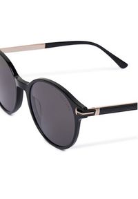 Tom Ford Okulary przeciwsłoneczne Araki FT1184 01A Czarny. Kolor: czarny