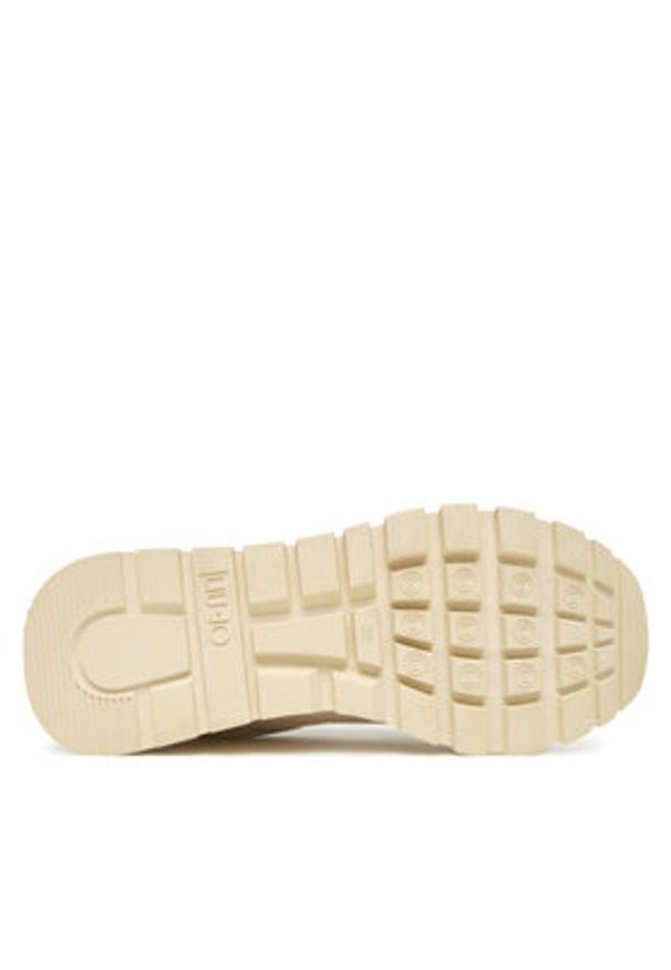 Liu Jo Sneakersy Amazing 40 BF5045 P0102 Écru. Materiał: skóra