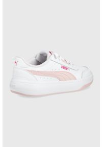 Puma sneakersy Tori 383026 kolor różowy. Zapięcie: sznurówki. Kolor: różowy. Materiał: guma. Obcas: na platformie #3
