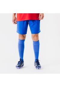 KIPSTA - Spodenki piłkarskie Kipsta Viralto Club. Kolor: niebieski. Materiał: poliester, poliamid, materiał, elastan. Sport: piłka nożna