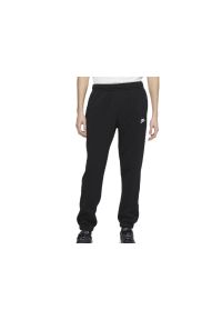 Spodnie treningowe męskie Nike Club Pant. Kolor: czarny. Materiał: dresówka. Długość: długie