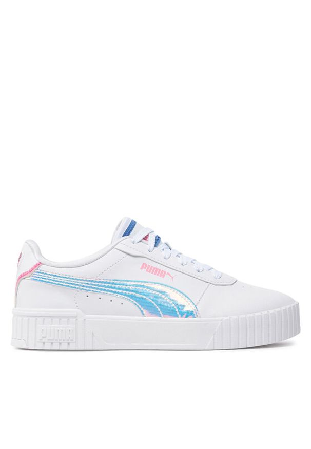 Puma Sneakersy Carina 2.0 Deep Dive Jr 396545-01 Biały. Kolor: biały. Materiał: skóra