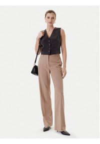 Guess Kamizelka W5YH51 WH5N2 Czarny Regular Fit. Kolor: czarny. Materiał: wiskoza #4