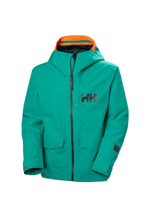 Kurtka narciarska Helly Hansen Emiko Shell. Kolor: zielony. Sezon: zima. Sport: narciarstwo