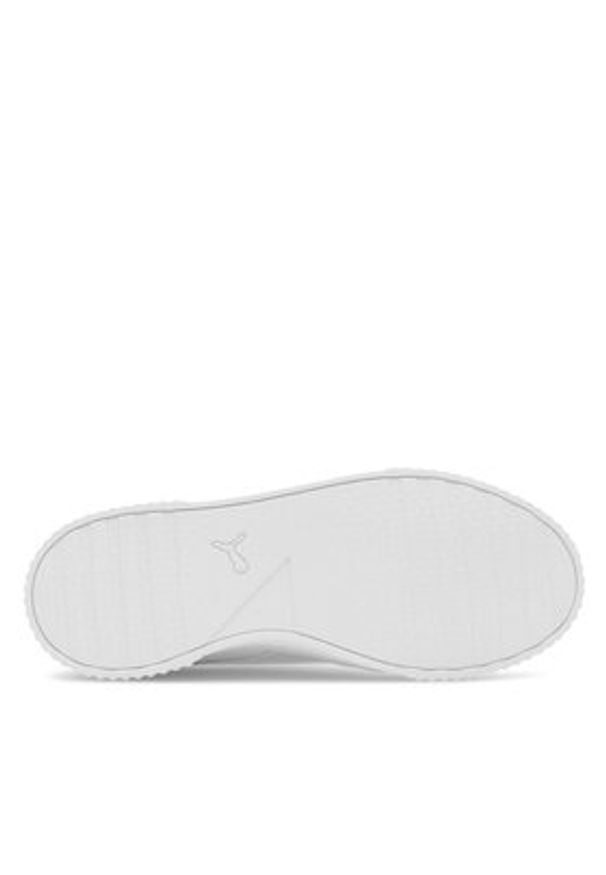 Puma Sneakersy Carina Holo Jr 38374101 Biały Biały. Kolor: biały. Materiał: syntetyk