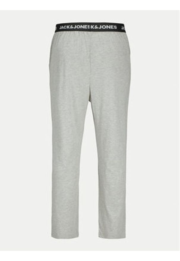 Jack & Jones - Jack&Jones Spodnie piżamowe Everest 12272200 Szary Regular Fit. Kolor: szary. Materiał: syntetyk