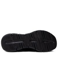 skechers - Skechers Sneakersy Banlin 232043/BBK Czarny. Kolor: czarny. Materiał: materiał #2