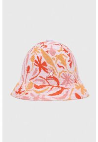 Kangol kapelusz kolor biały. Kolor: biały. Materiał: poliester #7