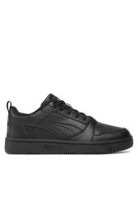 Puma Sneakersy Rebound V6 Lo Jr 393833 06 Czarny. Kolor: czarny. Materiał: skóra