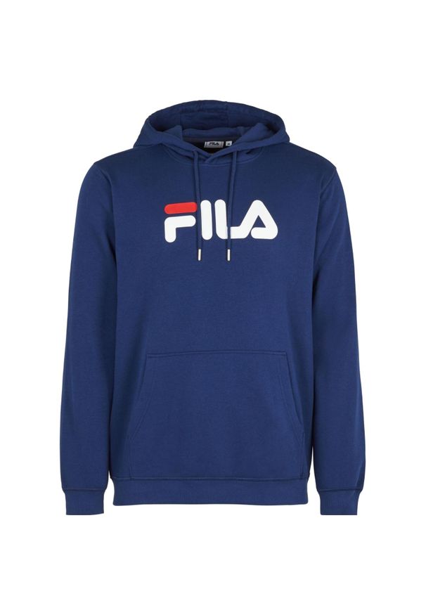 Fila Barumini Hoody, męska bluza. Kolor: niebieski, wielokolorowy. Materiał: poliester, bawełna