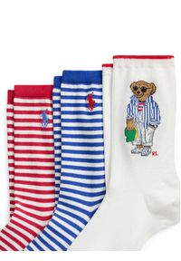 Polo Ralph Lauren Skarpety długie 455972026001 Kolorowy. Materiał: bawełna. Wzór: kolorowy #3