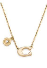 Coach Naszyjnik 37571532 Złoty. Materiał: metalowe. Kolor: złoty #2