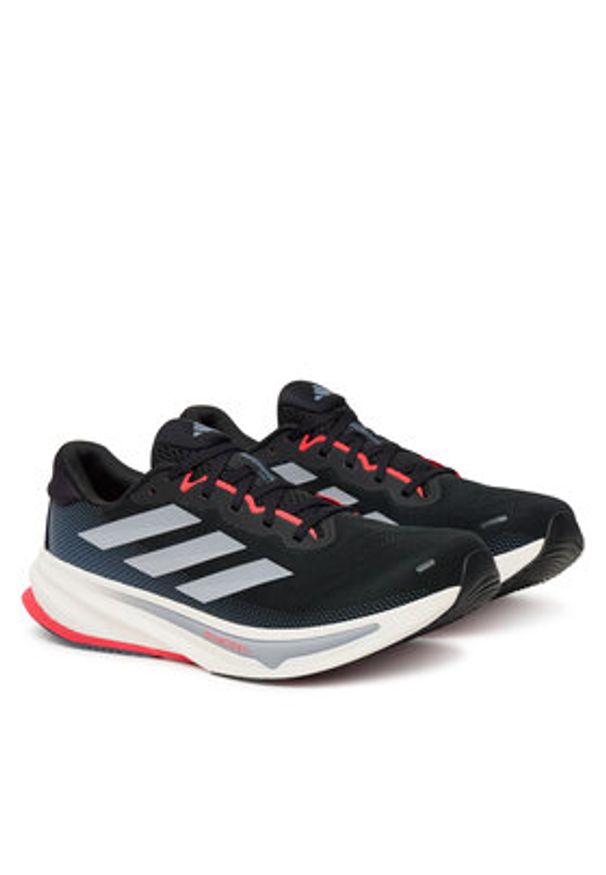Adidas - adidas Buty do biegania Supernova Rise 2 JQ7699 Czarny. Kolor: czarny. Materiał: materiał