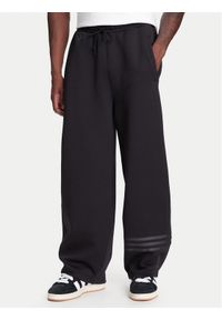 Adidas - adidas Spodnie dresowe Neuclassics JW5445 Czarny Loose Fit. Kolor: czarny. Materiał: bawełna