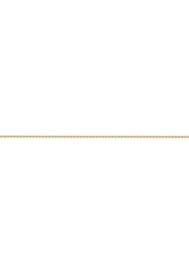 W.KRUK Wspaniały Łańcuszek Złoty - złoto 585 - ZSI/LD01. Materiał: złote. Kolor: złoty. Wzór: aplikacja