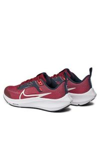 Nike Buty do biegania Air Zoom Pegasus 40 (GS) DX2498 009 Bordowy. Kolor: czerwony. Materiał: materiał. Model: Nike Zoom