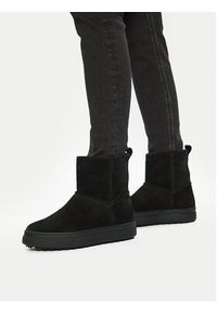 GANT - Gant Śniegowce Snowhill 29543781 Czarny. Kolor: czarny. Materiał: zamsz, skóra