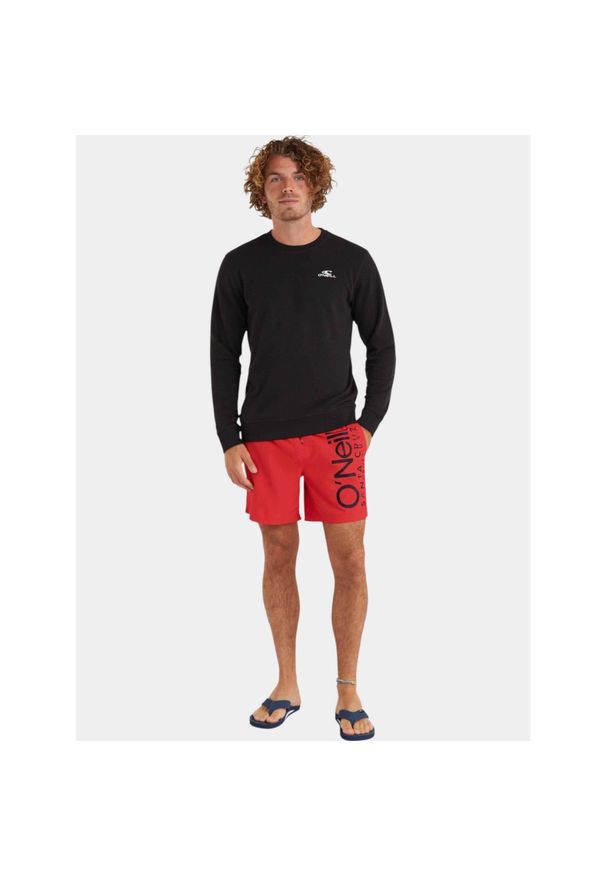 Szorty plażowe męskie O'Neill Original Cali 16''. Okazja: na plażę. Kolor: czerwony. Materiał: materiał. Sezon: lato. Styl: sportowy