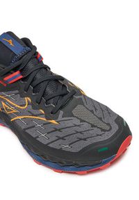 Mizuno Buty do biegania Wave Mujin 10 J1GJ2470 Czarny. Kolor: czarny. Materiał: materiał. Model: Mizuno Wave #3