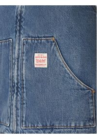 Levi's® Kamizelka A8580-0000 Niebieski Relaxed Fit. Kolor: niebieski. Materiał: bawełna