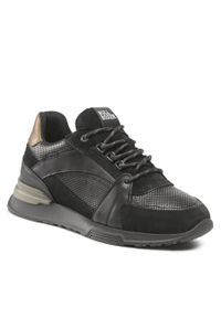 Sneakersy Bullboxer 036P21370 Black. Kolor: czarny. Materiał: skóra #1