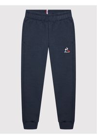 Le Coq Sportif Spodnie dresowe 2210491 Granatowy Slim Fit. Kolor: niebieski. Materiał: bawełna #1