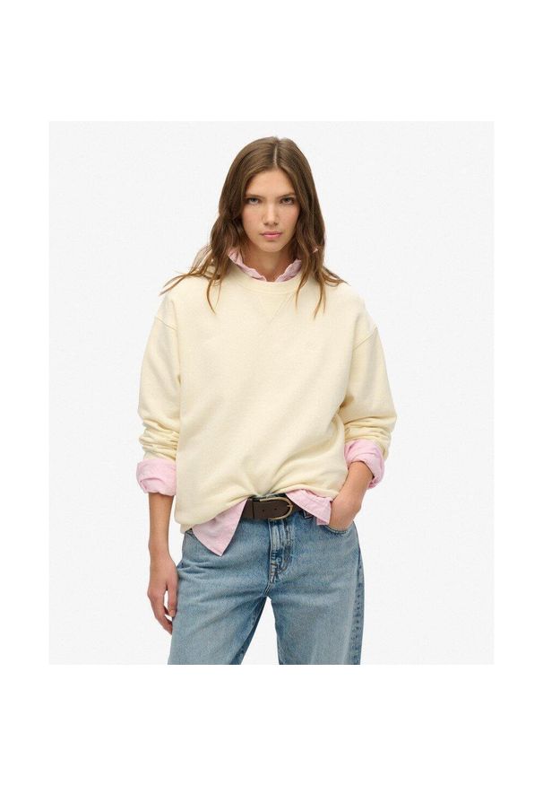 Superdry - Sweter Studios. Kolor: biały