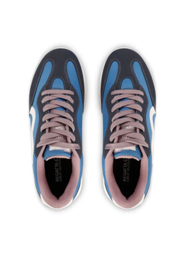 Regatta Sneakersy Lady Marine Retro RWF825 Niebieski. Kolor: niebieski. Materiał: materiał