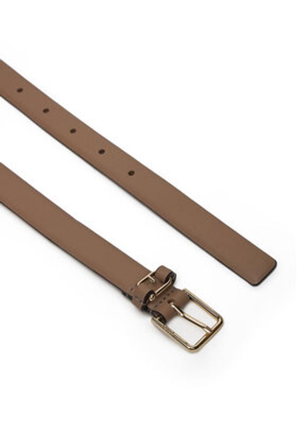 Furla Pasek Damski WC00099 BX2045 1257S Beżowy. Kolor: beżowy. Materiał: skóra