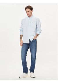 Lacoste Koszula CH1911 Biały Regular Fit. Kolor: biały. Materiał: bawełna