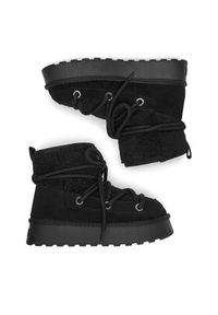 Badura Śniegowce EO-AMY-TS6286-01 Czarny. Kolor: czarny. Materiał: skóra, zamsz #2