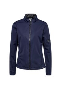 Kurtka damska Hummel North Softshell. Kolor: niebieski. Materiał: softshell. Sezon: zima, jesień. Sport: outdoor