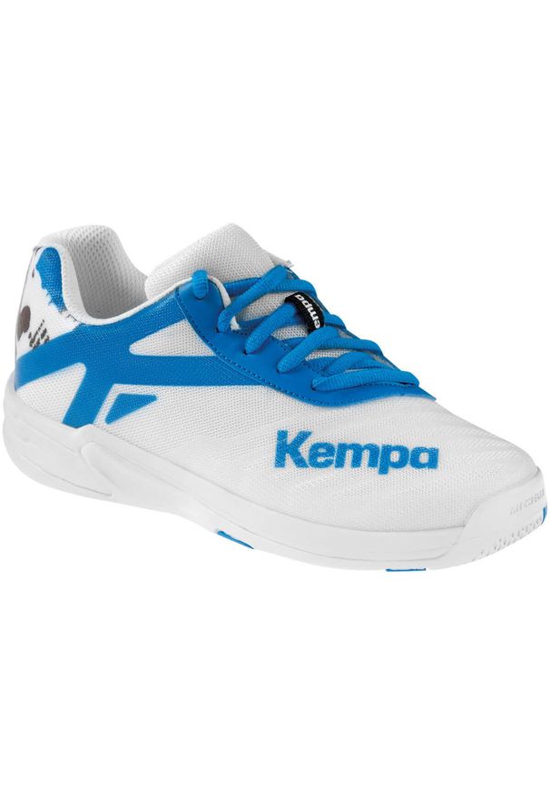 KEMPA - Buty indoor dziecko Kempa Wing 2.0 Back2Colour. Kolor: niebieski, biały, wielokolorowy