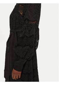 Bruuns Bazaar Sukienka codzienna Chanella BBW4159 Czarny Loose Fit. Okazja: na co dzień. Kolor: czarny. Materiał: bawełna, syntetyk. Typ sukienki: proste. Styl: casual #4