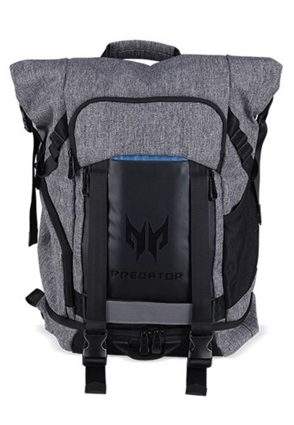 ACER - Acer Backpack Predator Gaming Rolltop 15". Materiał: poliester. Wzór: paski