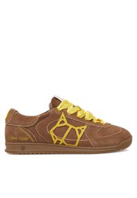 Sneakersy Naked Wolfe. Kolor: brązowy