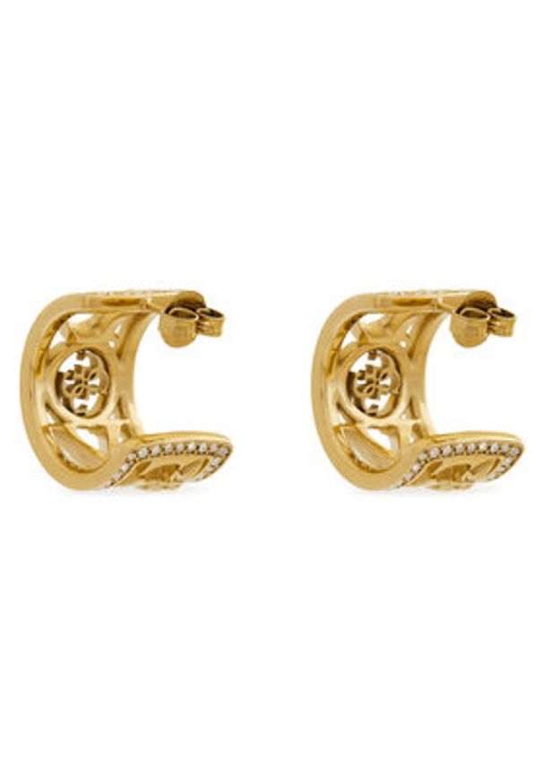 Guess Kolczyki JUBE05 036JW Złoty. Materiał: metalowe. Kolor: złoty