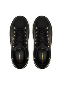 Karl Lagerfeld - KARL LAGERFELD Sneakersy Kapri KL62518 Czarny. Kolor: czarny. Materiał: skóra
