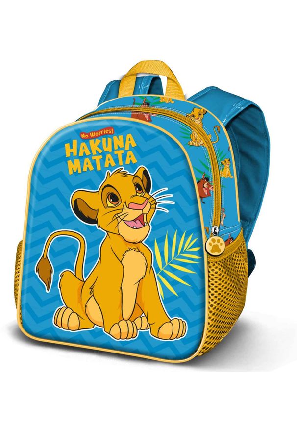 Karactermania Disney The Lion King Hakuna 3D backpack 31cm. Wzór: motyw z bajki