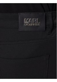 Karl Lagerfeld - KARL LAGERFELD Spodnie materiałowe 265840 554815 Czarny Regular Fit. Kolor: czarny. Materiał: syntetyk #4