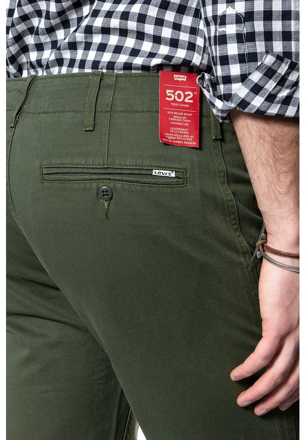 Levi's® - LEVI’S SPODNIE MĘSKIE 502 True Chino 521630002. Materiał: materiał