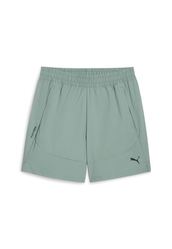 Szorty casualowe Puma Pumatech 6". Kolor: zielony. Sport: fitness