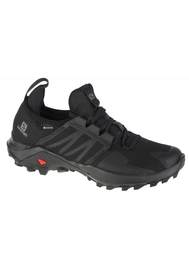 salomon - Buty Salomon Madcross Gtx M 41441 czarne. Zapięcie: sznurówki. Kolor: czarny. Materiał: tkanina, syntetyk, guma. Szerokość cholewki: normalna