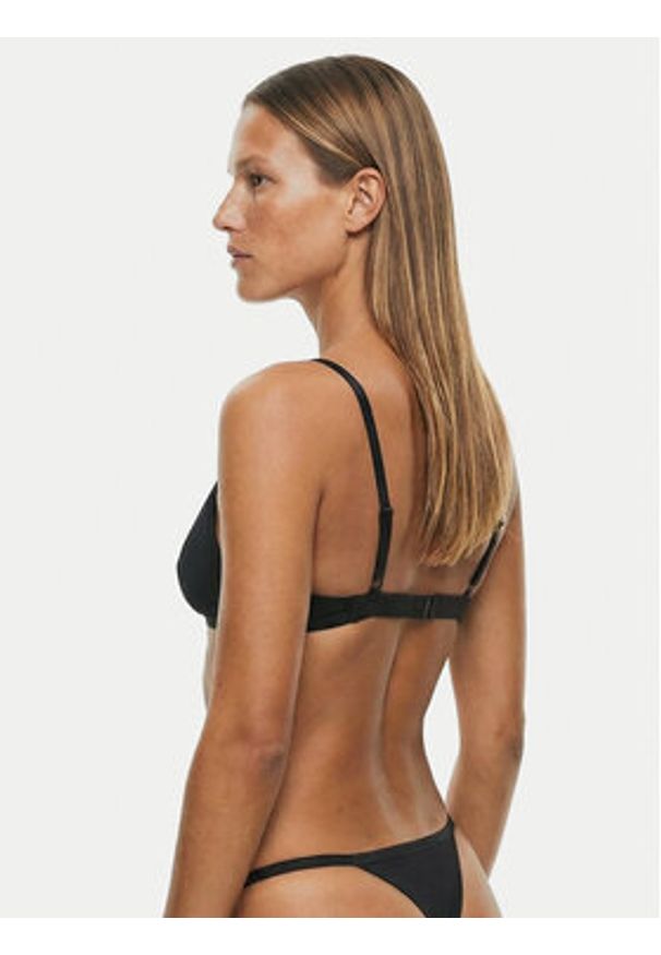 Karl Lagerfeld - KARL LAGERFELD Biustonosz braletka B1W47046 Czarny. Kolor: czarny. Materiał: bawełna