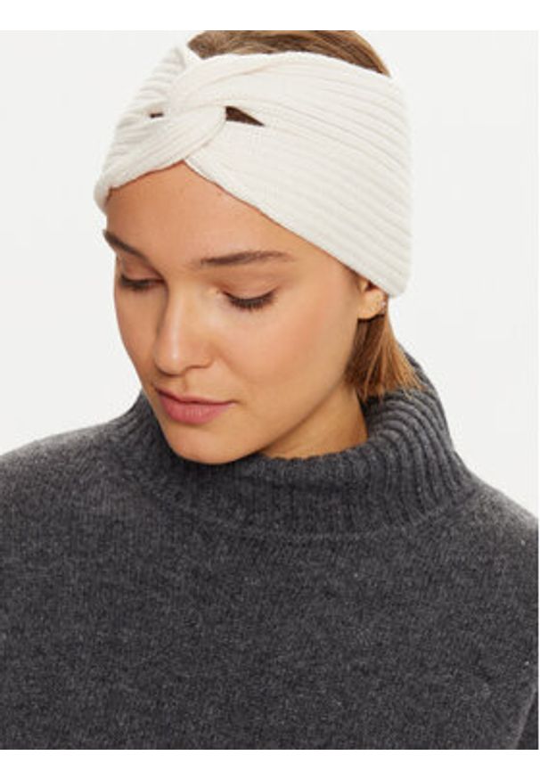 Buff Opaska materiałowa Knitted Headband Norval 126459.798.10 Biały. Kolor: biały. Materiał: materiał