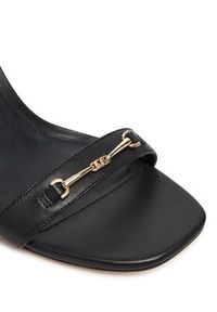 MICHAEL Michael Kors Sandały Lena 40R5LEHS1L Czarny. Kolor: czarny. Materiał: skóra